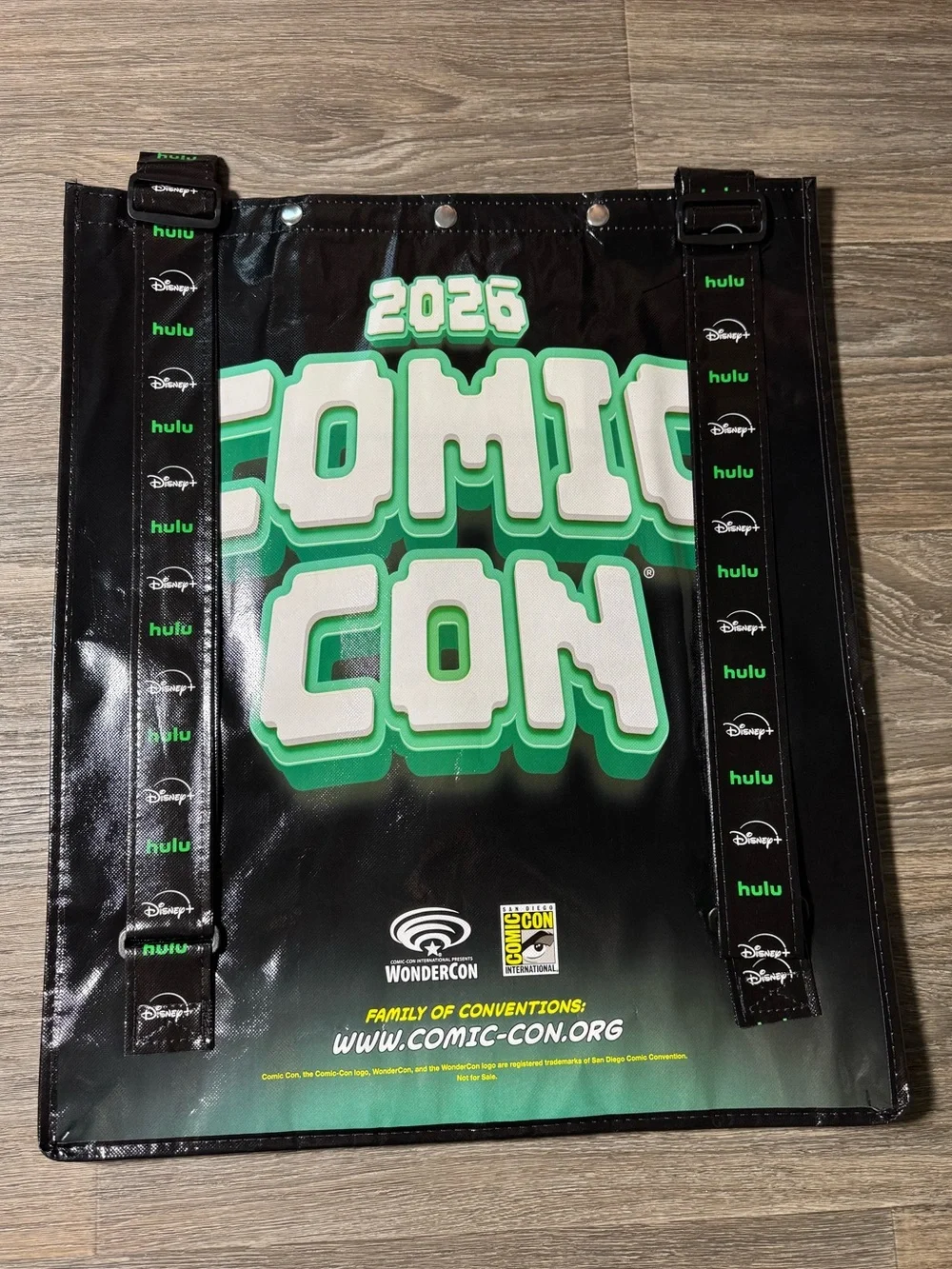 SDCC 2026 San Diego Comic Con King Of the Hill Hulu Animayhem Oversized Tote Bag